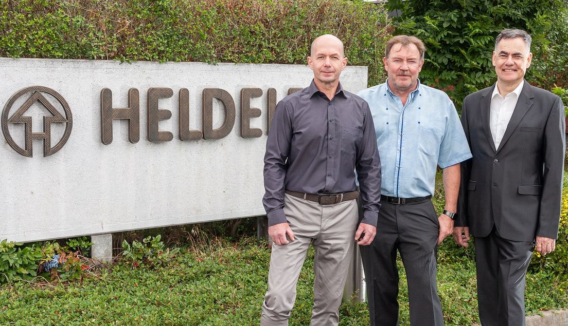 Team der Geschäftsführung der Heldele GmbH in Nordhausen