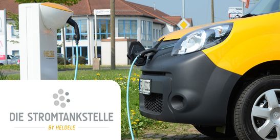 Stromtankstelle der Heldele GmbH in Nordhausen